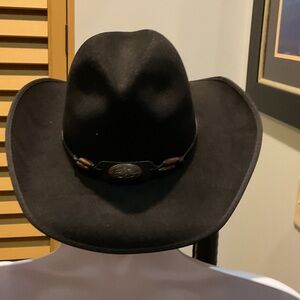 Toby Keith wool Men's Black Cowboy Hat